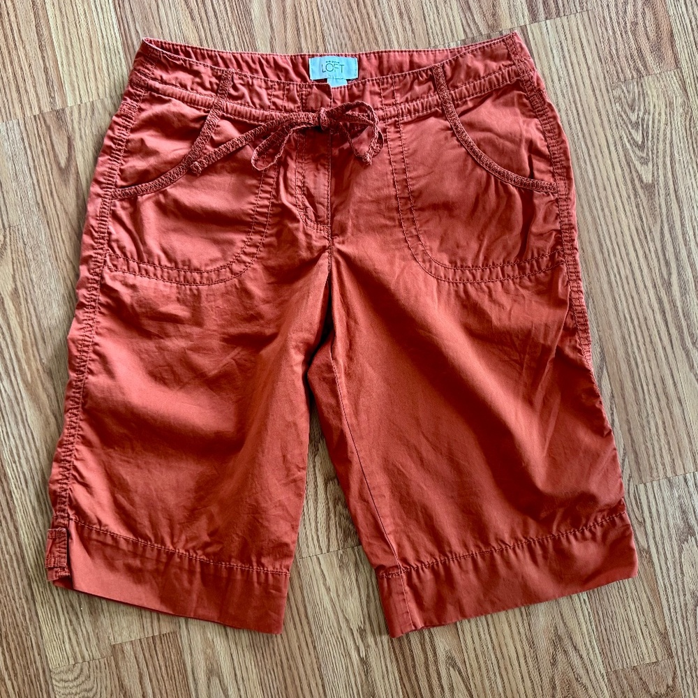 LOFT Bermuda Cargo Shorts